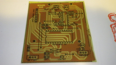 motherboard before populating with components